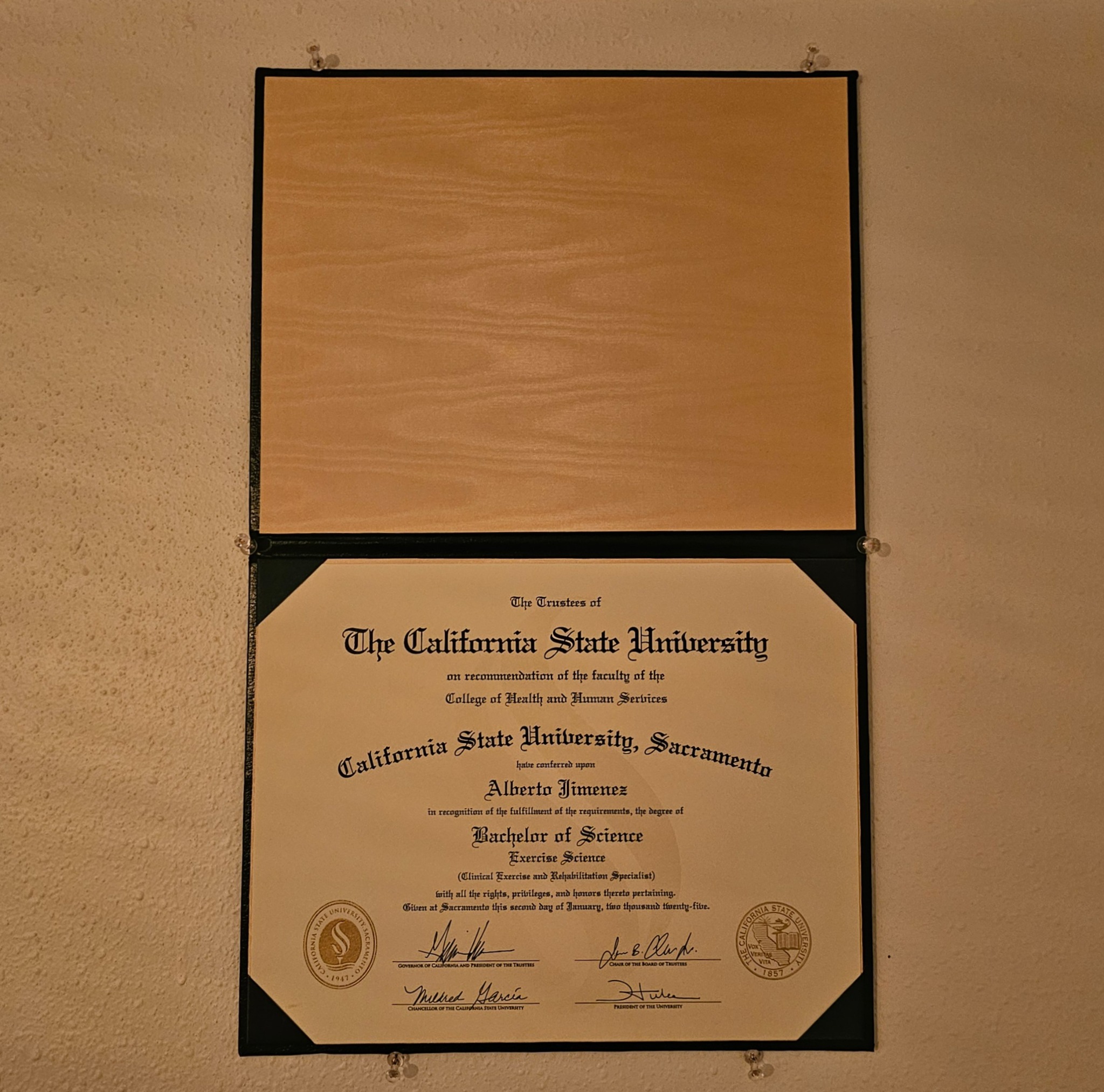 California State University degree